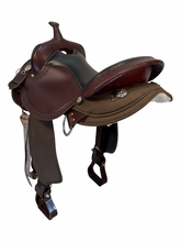 SOLD 2026/06/05  17 Inch Used High Horse Daisetta Cordura Trail Saddle Wide Tree  6914