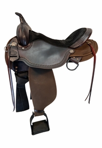 17 Inch Used High Horse Daisetta Trail Saddle 6914