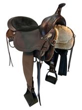 17 Inch Used Circle Y High Horse Daisetta Trail Saddle 6914