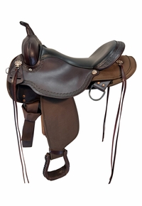 17 Inch Used High Horse Daisetta Trail Saddle 6914