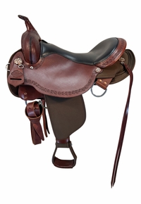 17 Inch Used High Horse Daisetta Trail Saddle 6914