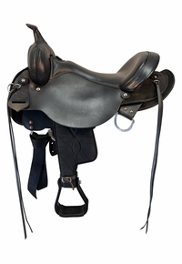 17 Inch Used High Horse El Campo Cordura Trail Saddle 6970