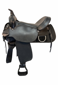 17 Inch Used High Horse Lockhart Trail Saddle 6910