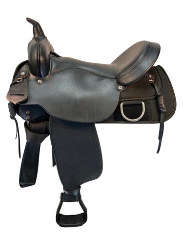 17 Inch Used Circle Y High Horse Lockhart Trail Saddle 6910