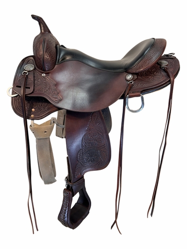 17 Inch Used High Horse Mesquite Trail Saddle 6864