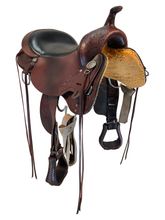 17 Inch Used High Horse Mesquite Trail Saddle 6864