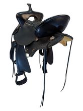 17 Inch Used Horse Tack World by Circle Y Trail Saddle Wide Flex Tree 5295