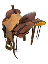 PRICE REDUCED! 17 Inch Used HR Saddlery Ranch Saddle *Free Shipping*