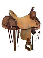 PRICE REDUCED! 17 Inch Used HR Saddlery Ranch Saddle *Free Shipping*