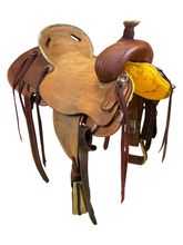 PRICE REDUCED! 17 Inch Used HR Saddlery Ranch Saddle *Free Shipping*