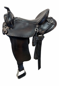 17 Inch Used Imus Trail Saddle Medium Flex Tree