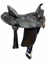 17 Inch Used Imus Trail Saddle Medium Flex Tree