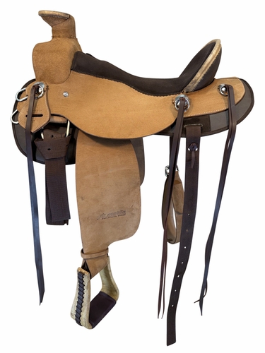 17 Inch Used JC Martin Trail Saddle X Wide Tree 75172508