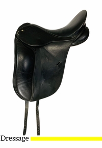 PRICE REDUCED! 17 Inch Used JES Ride International Dressage Saddle