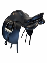 17 Inch Used Karln Niedersuss Sprenger Dressage Saddle Medium Wide Tree Olympic