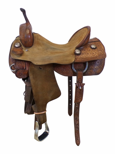 PRICE REDUCED! 17 Inch Used Koen Cowhorse Cutting Saddle