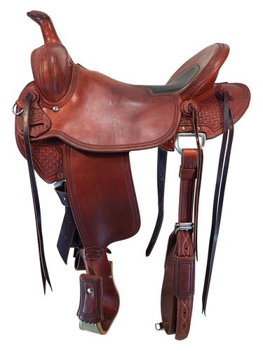 17 Inch Used McLite McCall All Around Trail Saddle