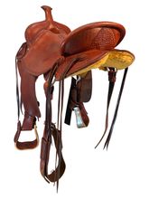 17 Inch Used McLite McCall All Around Trail Saddle