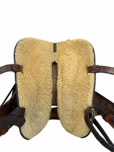 17 Inch Used Montana Pack Saddlery Cutting Saddle Medium Tree