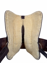 17 Inch Used Pards Western Shop Reining Saddle Wide Tree