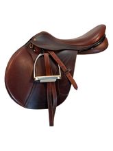 SOLD 2025/09/23ct 17 Inch Used Pessoa Tom Boy Jumping Saddle S7800