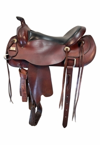 17 Inch Used Reinsman Trail Saddle 4104