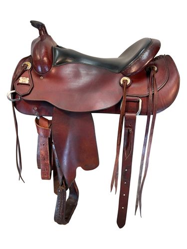 17 Inch Used Reinsman Trail Saddle 4104