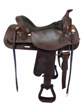 17 Inch Used Reinsman Trail Saddle Wide Tree 4180