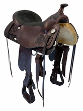 17 Inch Used Reinsman Trail Saddle Wide Tree 4180