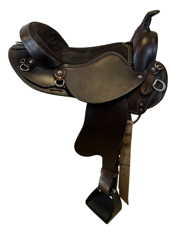 PRICE REDUCED! 17 Inch Used Riders Choice Trail Saddle 512 *Free Shipping*