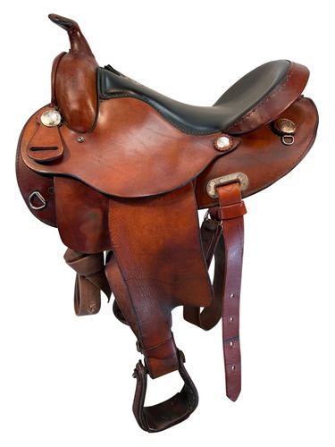 17 Inch Used Simco Trail Saddle 72158