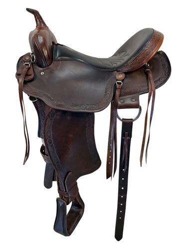 HOLD 2026/08/15j  17 Inch Used Simco Trail Saddle Medium Tree 8291
