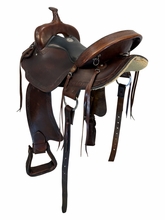 HOLD 2026/08/15j  17 Inch Used Simco Trail Saddle Medium Tree 8291