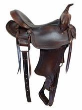 HOLD 2026/08/15j  17 Inch Used Simco Trail Saddle Medium Tree 8291