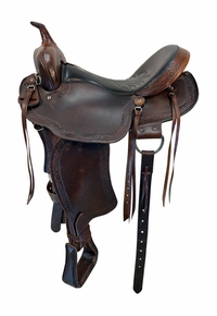 17 Inch Used Simco Trail Saddle Medium Tree 8291