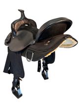 SOLD 2025/09/24e  17 Inch Used South Bend Lady Trail Saddle 2000