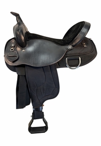 17 Inch Used South Bend Lady Trail Saddle 2000