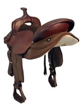 17 Inch Used South Bend Pawnee Cordura Trail Saddle 2900