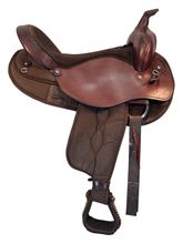 17 Inch Used South Bend Pawnee Cordura Trail Saddle 2900