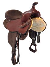 17 Inch Used South Bend Pawnee Cordura Trail Saddle 2900