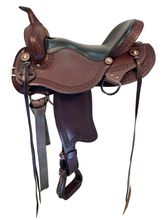 17 Inch Used South Bend Woodland Trail Saddle 5500