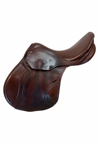 17 Inch Used Stubben Roxane Jumping Saddle Wide Tree