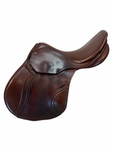 17 Inch Used Stubben Roxane Jumping Saddle Wide Tree