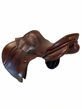 17 Inch Used Stubben Roxane Jumping Saddle Wide Tree
