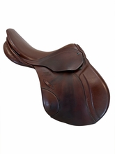 17 Inch Used Stubben Roxane Jumping Saddle Wide Tree