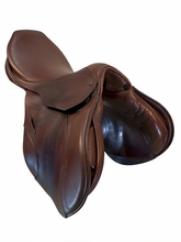 17 Inch Used Stubben Roxane Jumping Saddle Wide Tree