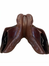 17 Inch Used Stubben Roxane Jumping Saddle Wide Tree