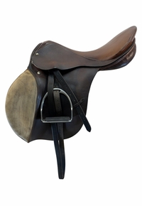 17 Inch Used Stubben Sigfried All Purpose Saddle Medium Tree 17026