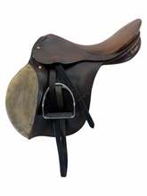 17 Inch Used Stubben Sigfried All Purpose Saddle Medium Tree 17026