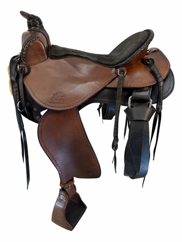 17 Inch Used Synergist Trail Saddle Medium Tree 3060